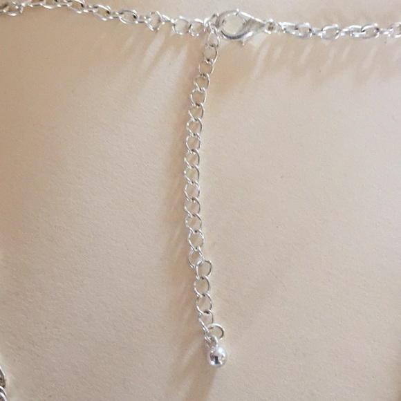 Plated brass Charm dangle necklace - Picture 5 of 6